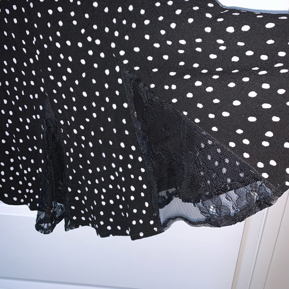 New NBD Revolve rolling stone polka dot dress SZ S - Picture 7 of 8
